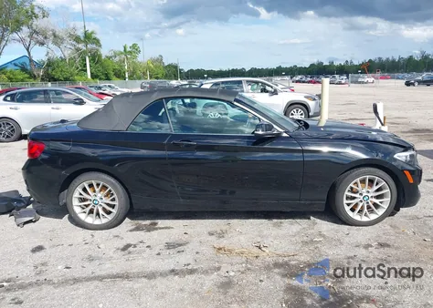 2015 BMW 228I из США, поврежденный, VIN WBA1K5C53FV474164